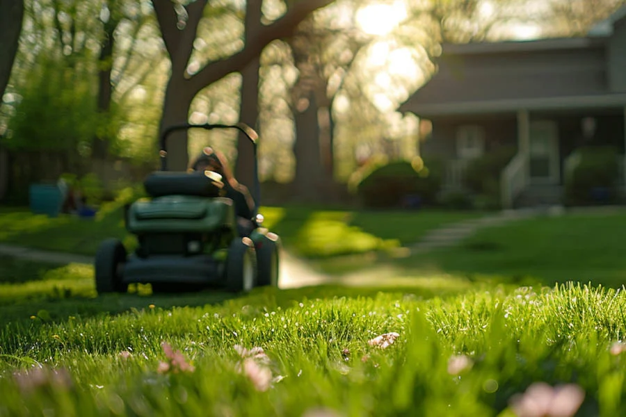 self propelled mower